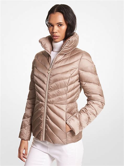 michael kors jacke damen packable|michael kors lederjacke damen.